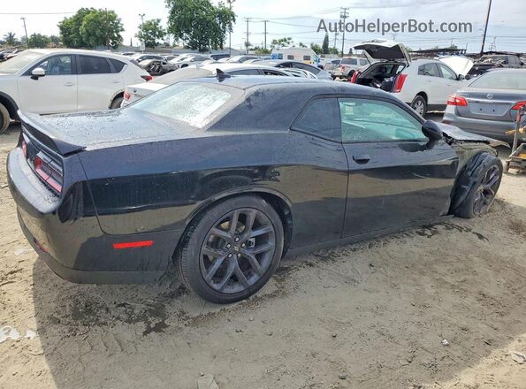 2C3CDZJG2NH238585 2022 DODGE CHALLENGER Черный Задняя правая четверть