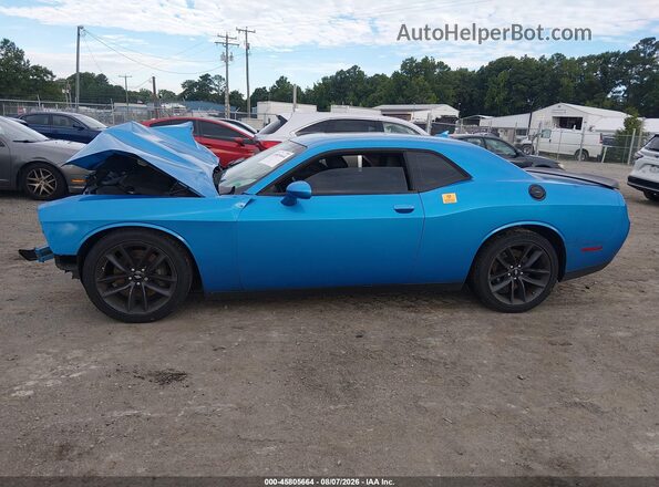 2C3CDZJG3KH509424 2019 DODGE CHALLENGER Blue Панорамний вид салону 360°