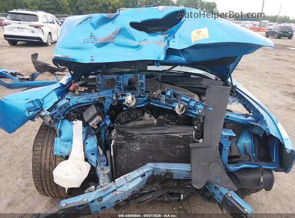 2C3CDZJG3KH509424 2019 DODGE CHALLENGER Blue Вид спереду