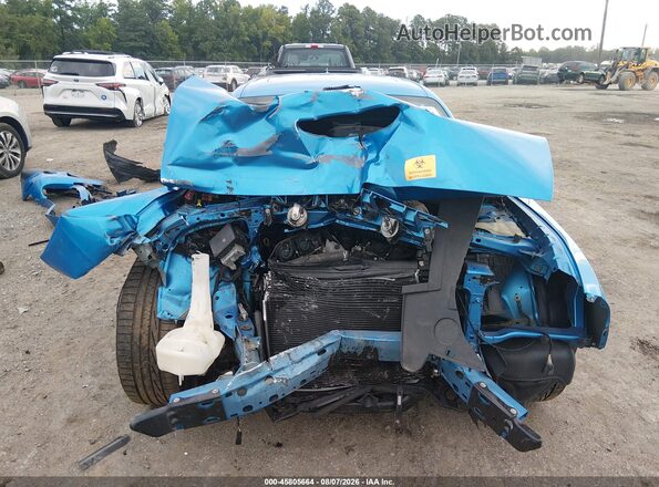 2C3CDZJG3KH509424 2019 DODGE CHALLENGER Blue Вид щитка приладів