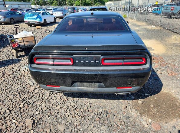 2C3CDZJG3KH620037 2019 DODGE CHALLENGER Black უკანა ხედი