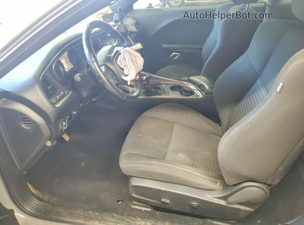 2C3CDZJG3KH624993 2019 DODGE CHALLENGER Gray Front interior view