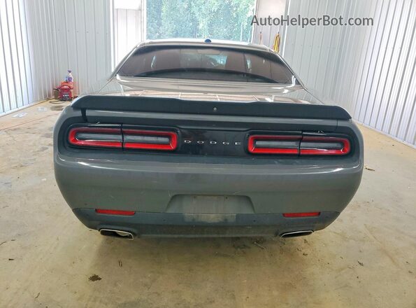2C3CDZJG3KH624993 2019 DODGE CHALLENGER Gray Rear view
