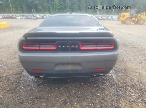 2C3CDZJG3KH624993 2019 DODGE CHALLENGER Gray Вид задньої частини салону