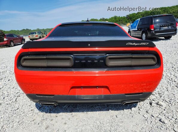 2C3CDZJG3LH155924 2020 DODGE CHALLENGER Orange Հետևի տեսք