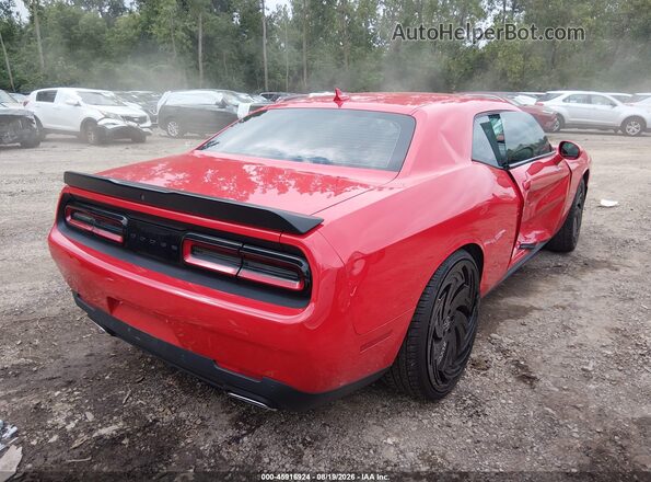 2C3CDZJG3MH615892 2021 DODGE CHALLENGER Red უკანა მარჯვენა