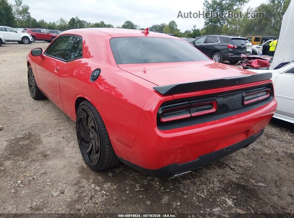 2C3CDZJG3MH615892 2021 DODGE CHALLENGER Red უკანა მარცხენა