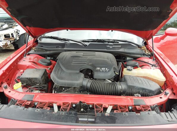 2C3CDZJG3MH615892 2021 DODGE CHALLENGER Red უკანა ხედი