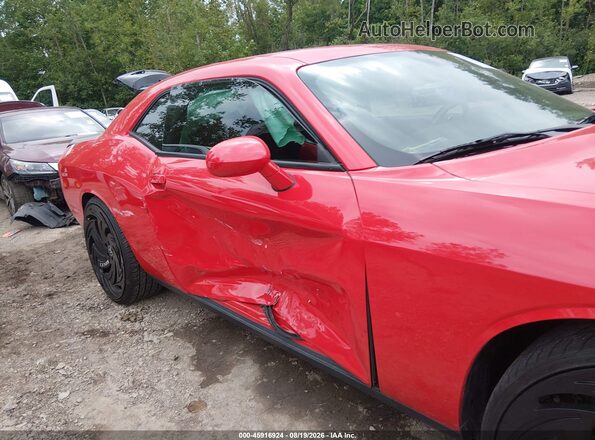 2C3CDZJG3MH615892 2021 DODGE CHALLENGER Red უკანა სალონის ხედი