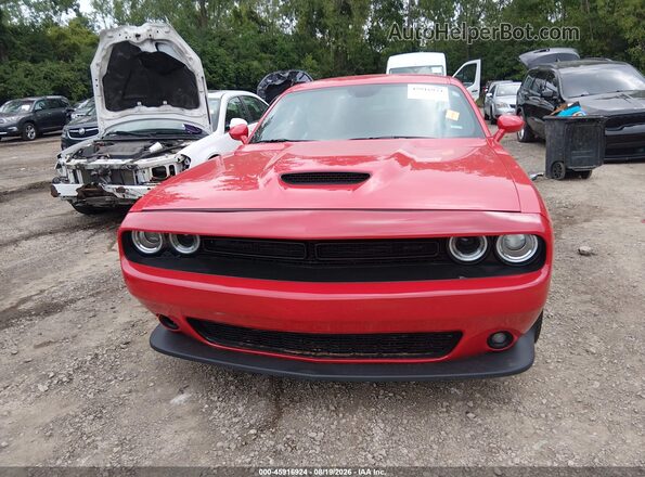 2C3CDZJG3MH615892 2021 DODGE CHALLENGER Red ხელსაწყოთა პანელის ხედი