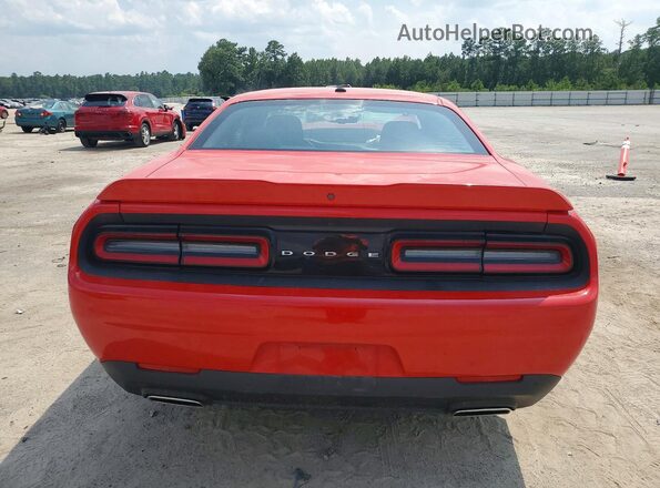 2C3CDZJG3NH171270 2022 DODGE CHALLENGER Red Vista trasera