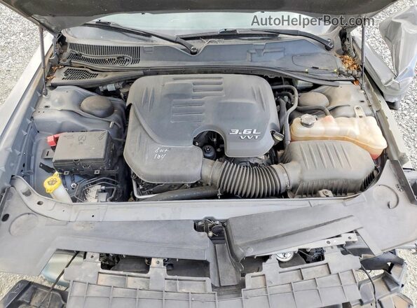 2C3CDZJG4KH509190 2019 DODGE CHALLENGER Gray Вид задньої частини салону