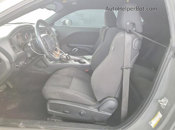 2C3CDZJG4KH509190 2019 DODGE CHALLENGER Gray Вид салону спереду