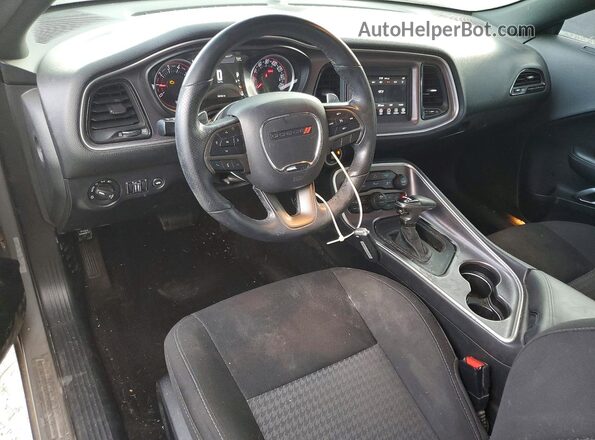 2C3CDZJG4KH509190 2019 DODGE CHALLENGER Gray Вид панелі приладів