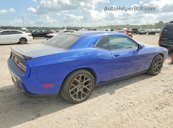 2C3CDZJG4KH663320 2019 DODGE CHALLENGER Blue Հետևի աջ