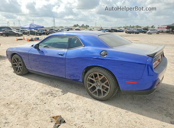 2C3CDZJG4KH663320 2019 DODGE CHALLENGER Blue Հետևի ձախ