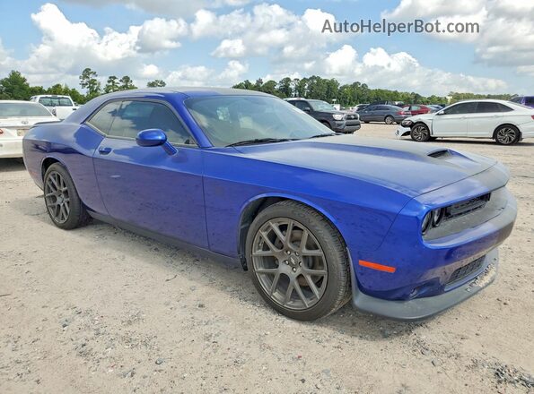 2C3CDZJG4KH663320 2019 DODGE CHALLENGER Blue Առջևի աջ