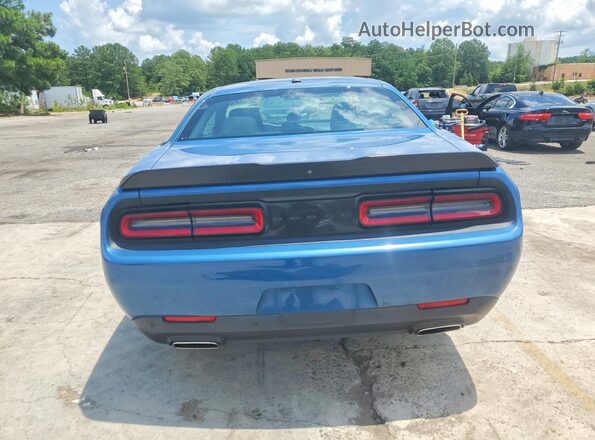 2C3CDZJG4NH108632 2022 DODGE CHALLENGER Blue Հետևի տեսք