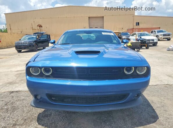 2C3CDZJG4NH108632 2022 DODGE CHALLENGER Blue Դիմացի տեսք