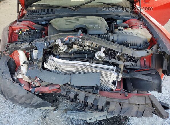 2C3CDZJG5KH521610 2019 DODGE CHALLENGER Red Вид задньої частини салону