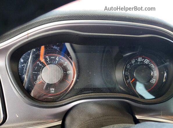 2C3CDZJG5KH521610 2019 DODGE CHALLENGER Red Вид щитка приладів