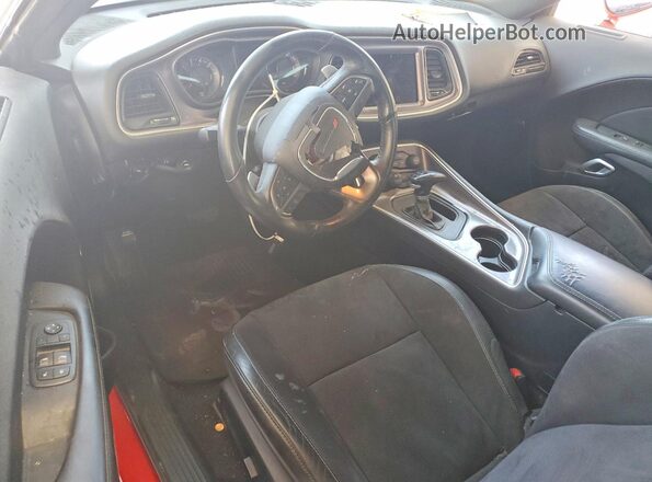 2C3CDZJG5KH521610 2019 DODGE CHALLENGER Red Вид панелі приладів