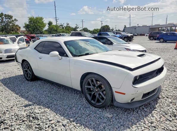 2C3CDZJG5KH557443 2019 DODGE CHALLENGER White Front right