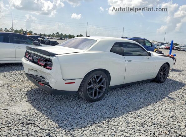 2C3CDZJG5KH557443 2019 DODGE CHALLENGER White Rear right