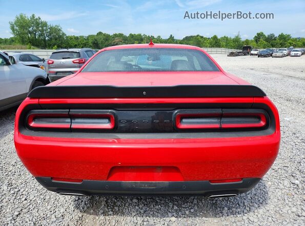 2C3CDZJG5MH661109 2021 DODGE CHALLENGER Red Widok z tyłu