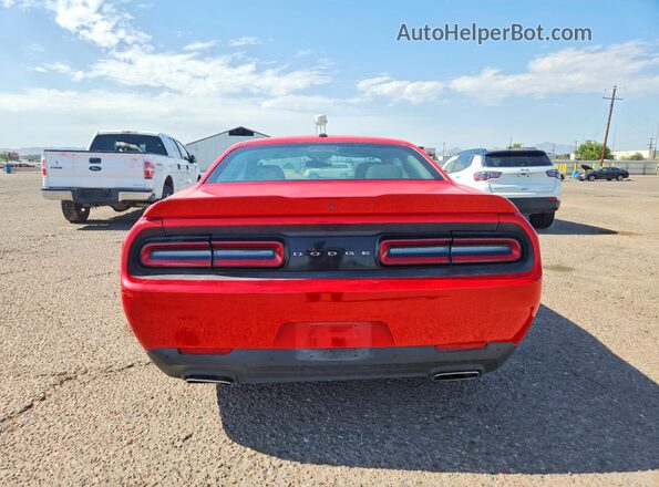 2C3CDZJG5NH148749 2022 DODGE CHALLENGER Red Vista trasera