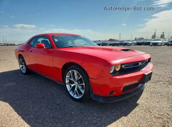 2C3CDZJG5NH148749 2022 DODGE CHALLENGER Red Delantero derecho