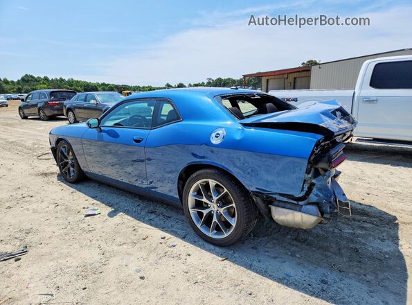 2C3CDZJG6MH680770 2021 DODGE CHALLENGER Blue Tył lewy