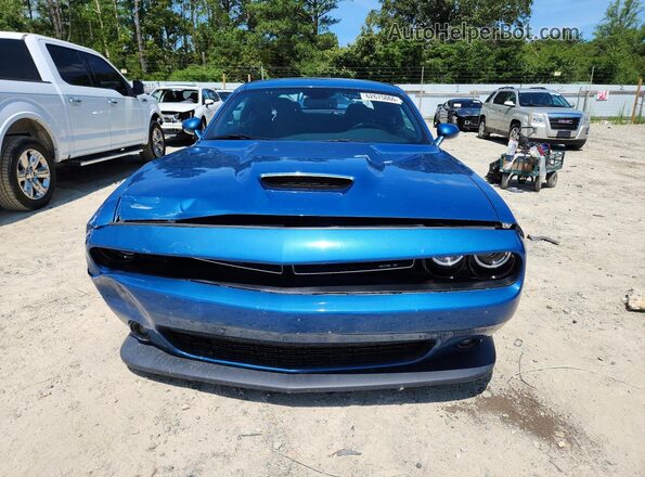 2C3CDZJG6MH680770 2021 DODGE CHALLENGER Blue Widok z przodu