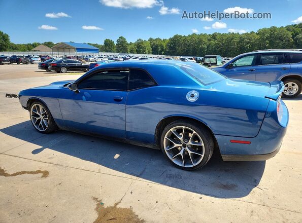 2C3CDZJG6NH230098 2022 DODGE CHALLENGER Blue Rear left