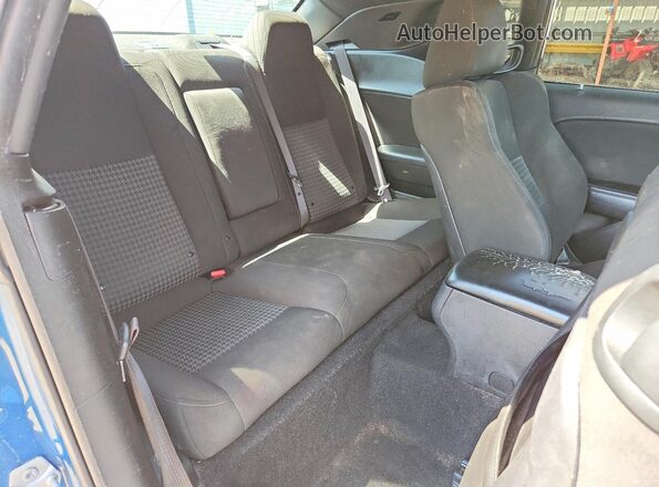 2C3CDZJG6NH230098 2022 DODGE CHALLENGER Blue Rear seats view