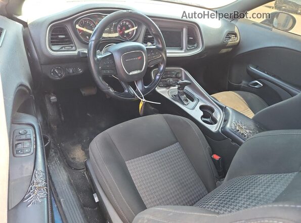 2C3CDZJG6NH230098 2022 DODGE CHALLENGER Blue 