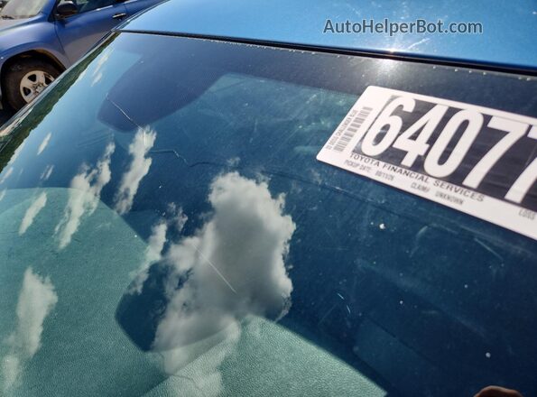 2C3CDZJG6NH230098 2022 DODGE CHALLENGER Blue VIN sticker view