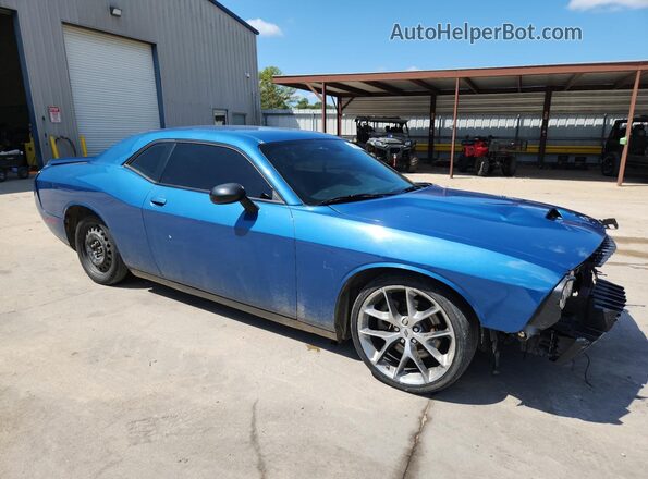 2C3CDZJG6NH230098 2022 DODGE CHALLENGER Blue 
