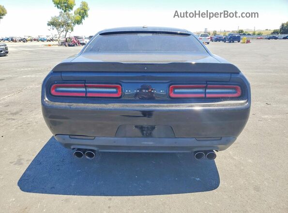 2C3CDZJG7KH756381 2019 DODGE CHALLENGER Black Rear view
