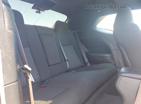2C3CDZJG7KH756381 2019 DODGE CHALLENGER Black Rear seats view