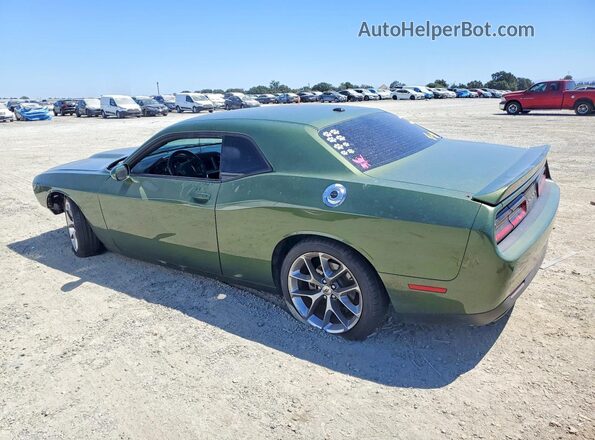 2C3CDZJG7MH606922 2021 DODGE CHALLENGER Green უკანა მარცხენა