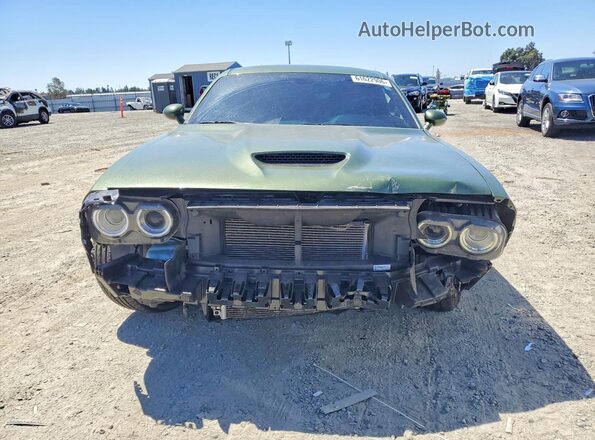 2C3CDZJG7MH606922 2021 DODGE CHALLENGER Green წინა ხედი