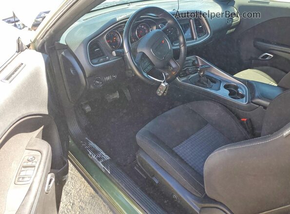 2C3CDZJG7MH606922 2021 DODGE CHALLENGER Green წინა პანელის ხედი