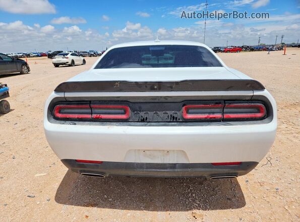 2C3CDZJG7MH670264 2021 DODGE CHALLENGER Белый Вид сзади
