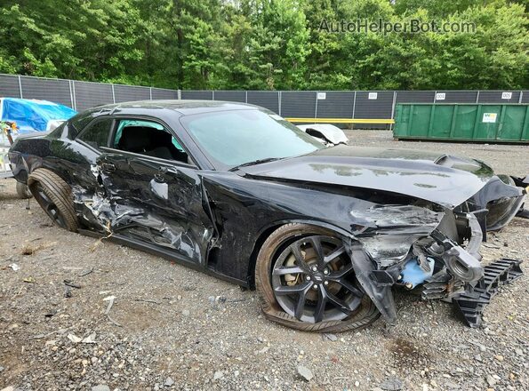 2C3CDZJG7NH187648 2022 DODGE CHALLENGER Black Передня права чверть