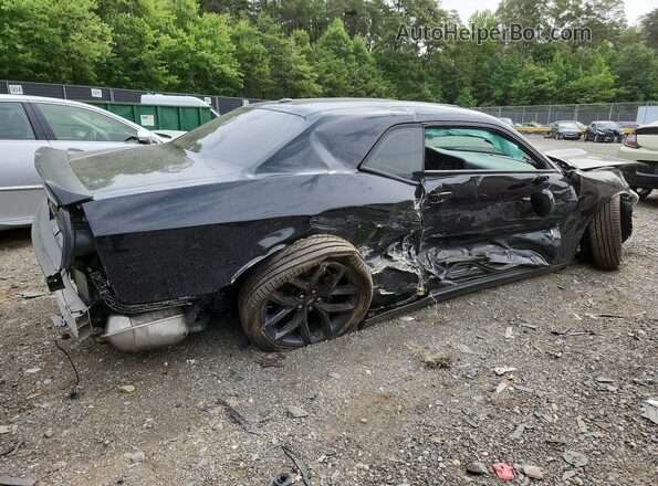 2C3CDZJG7NH187648 2022 DODGE CHALLENGER Black Задня права чверть