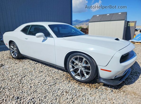 2C3CDZJG7NH233172 2022 DODGE CHALLENGER White წინა მარჯვენა