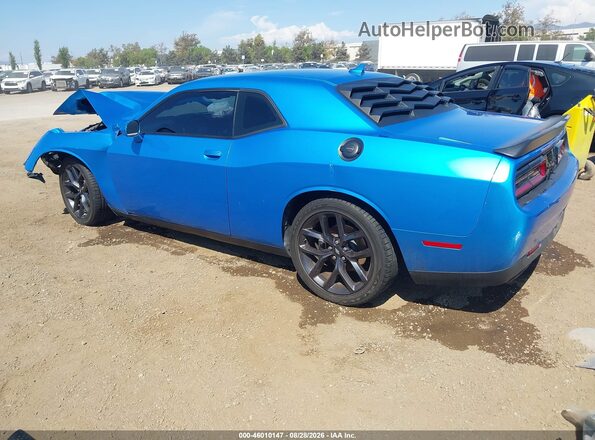 2C3CDZJG7PH637690 2023 DODGE CHALLENGER Blue Tył lewy