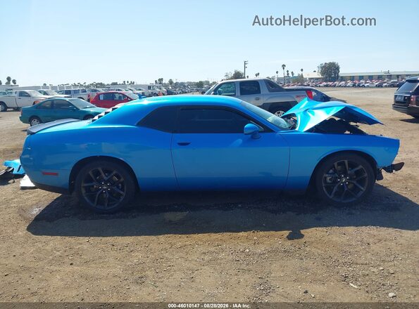 2C3CDZJG7PH637690 2023 DODGE CHALLENGER Blue Widok wnętrza 360 stopni