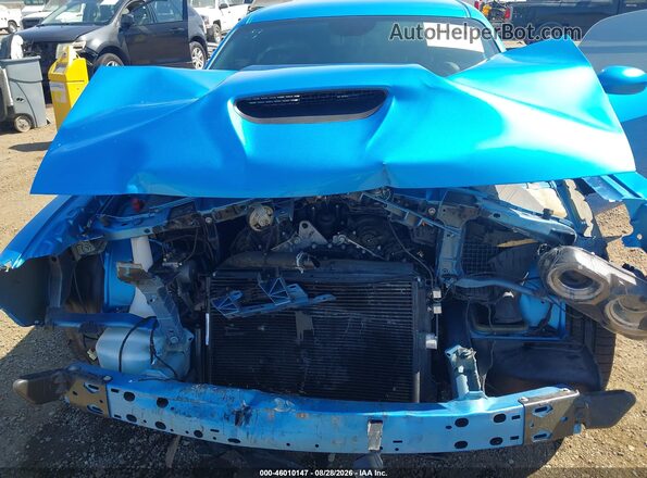 2C3CDZJG7PH637690 2023 DODGE CHALLENGER Blue Widok z tyłu